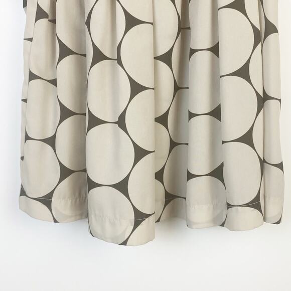 Madewell Circle Dot Pleated Cami Womens Blouse Tan Size 0 - Picture 5 of 13